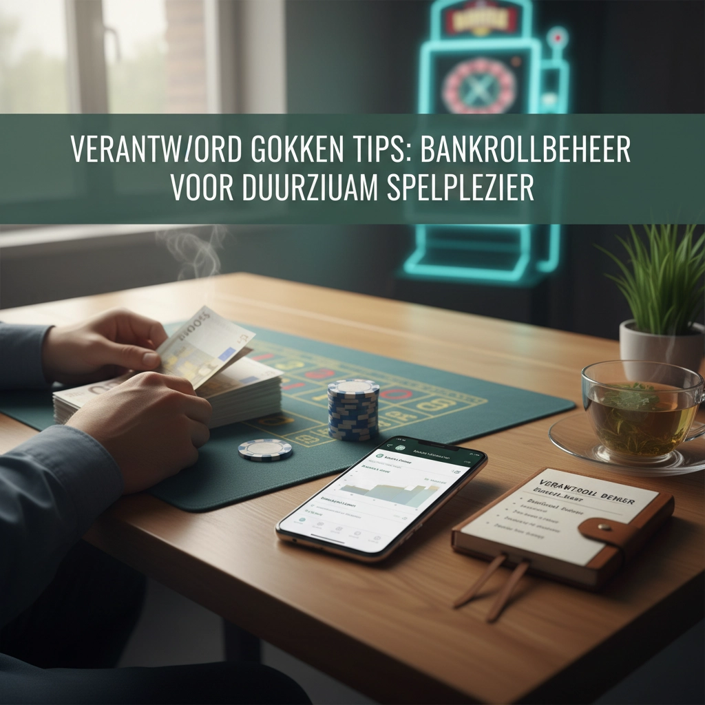 Verantwoord gokken tips: bankrollbeheer voor duurzaam spelplezier