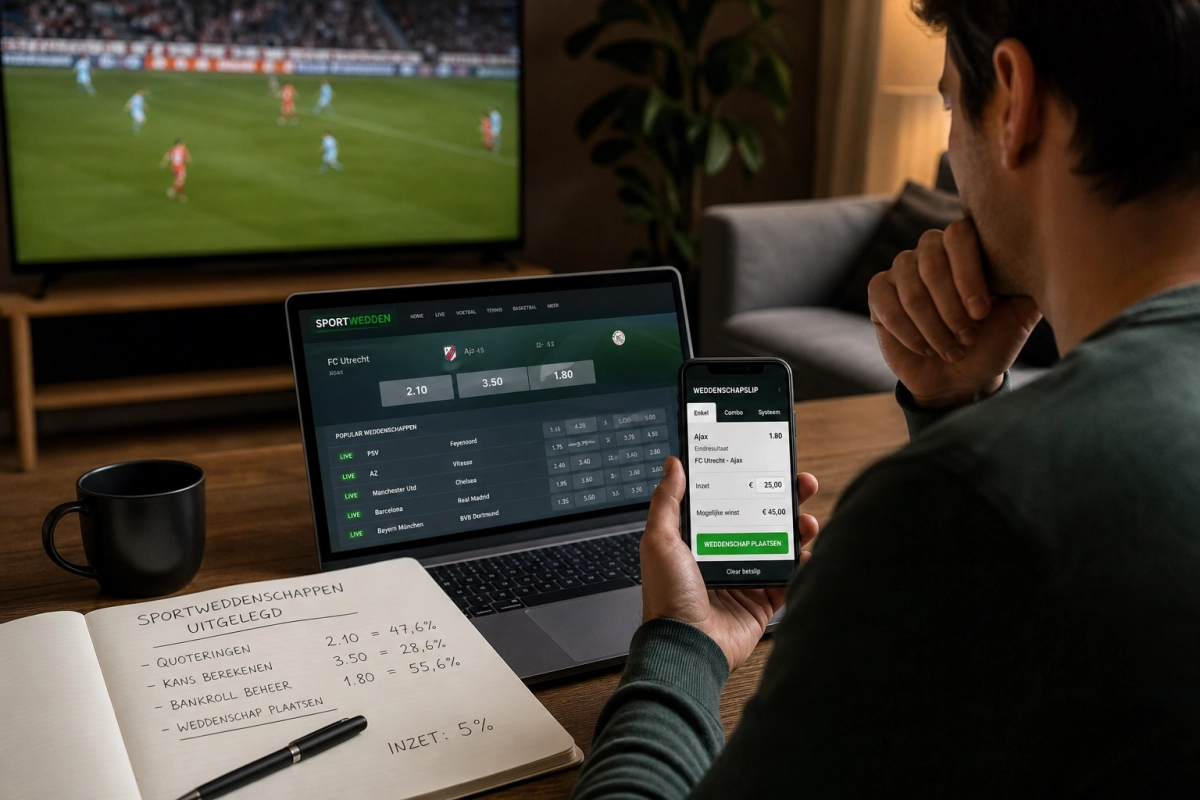 Sportweddenschappen uitgelegd: van quoteringen begrijpen tot je eerste weddenschap plaatsen